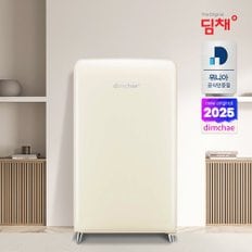 위니아 25년형 딤채쁘띠 김치냉장고 WDS10KTACCF 100리터 칵테일크림