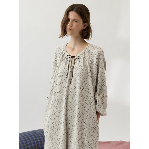 펄린 플라워 원피스 잠옷