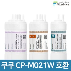 쿠쿠 인앤아웃 정수기 CP-M021W 프리미엄 호환 필터 1년세트