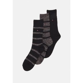 3832343 Tommy Hilfiger MEN SOCK 3 PACK GIFTBOX SET - Socks black combo