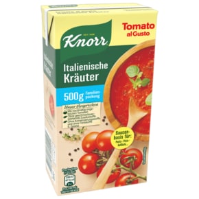 Knorr 크노르 토마토 알 구스토 이탈리안 허브 소스 500g