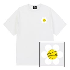 SMALL BALL DAISY 티셔츠 - 화이트