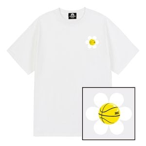 트립션 SMALL BALL DAISY 티셔츠 - 화이트