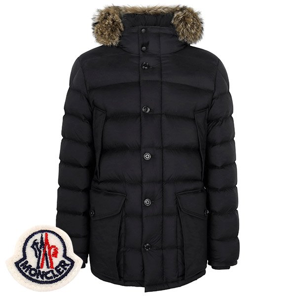 [부산점] 몽클레어 25FW 블랙 클루니 퍼 구스 다운 자켓 CLUNYE 1A00124 596K7 999