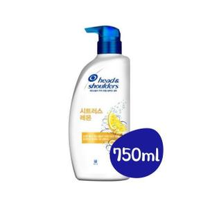 헤드앤 숄더 시트러스 레몬샴푸 750ml 1개