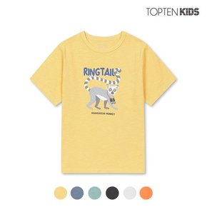 키즈] 남아 코튼슬럽 그래픽 반팔티_MKC2TS1903