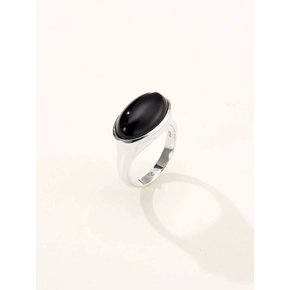 925 Siliver Onyx Bold Ring