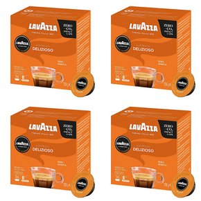 라바짜 아모도미오 델리지오소 캡슐 커피 Lavazza Delizioso 16캡슐 4개