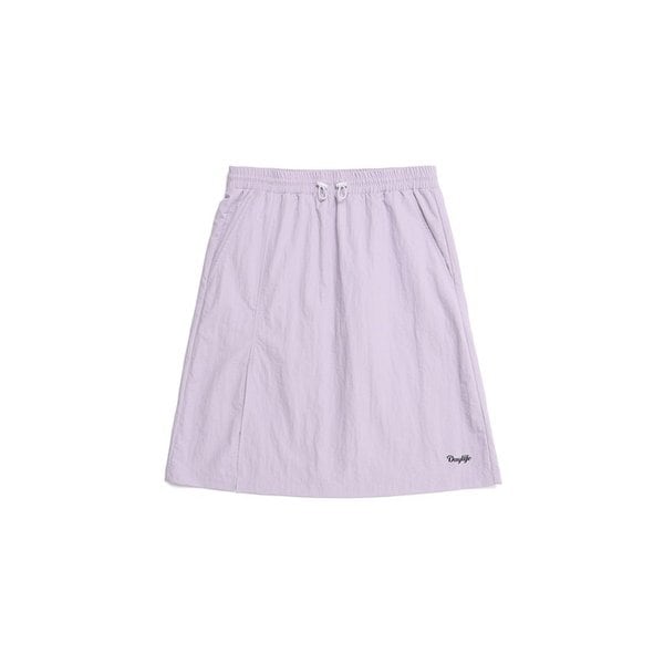 나일론 미디 스커트 (퍼플)
