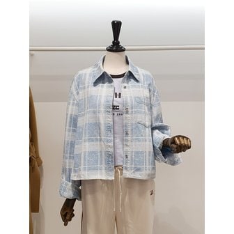 ZOOC [파주점] 쥬크 주크 루즈핏 글렌체크 셔츠 V262PSC941