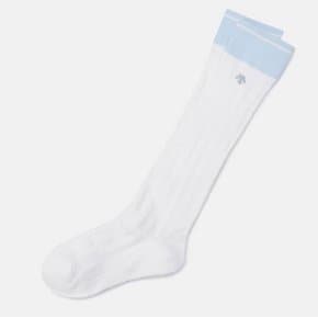 스포츠베이직 여성 메쉬 니삭스 SQ122USO31WHT0 양말_P437660239