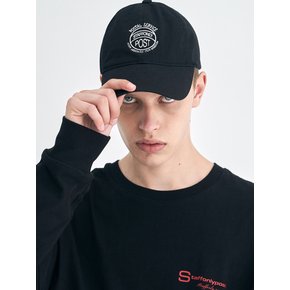 STAMP BALL CAP (BLACK)