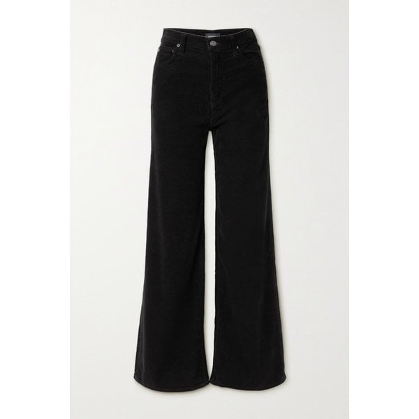 팔로마 코튼 코듀로이 와이드 팬츠 블랙 1647597290621571