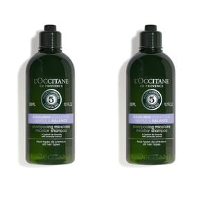 [해외직구] L`OCCITANE 록시땅 파이브허브 밸런싱 샴푸 300ml 2팩