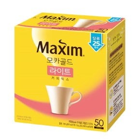 맥심 모카골드 라이트 커피믹스 50T (11.8g x50개)