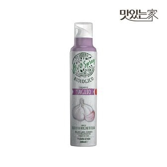  비보 오가닉 엑스트라버진 올리브 오일 스프레이 갈릭향 200ml