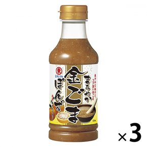 히가시마루 간장 히가시마루 부드러운 골드 참깨 330ml 3개