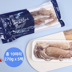 자연산 손질 통오징어 320g x 5팩(10마리)