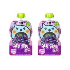 [코카콜라직영] 쿠우 젤리 포도 130ml 30입