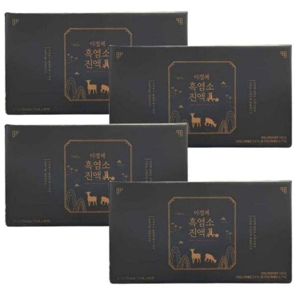 [단비] 이경제 흑염소진액 진 70ml 30포 x 4박스 (S43187646)