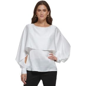 3909733 DKNY Long Sleeve Cape Top