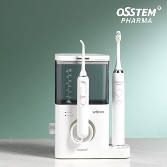  오스템 와픽 콤보 전동칫솔+구강세정기 세트 WO-300