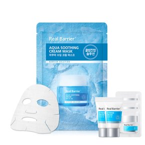 아쿠아 수딩 크림 마스크 30ml 5매+견본(크림20ml+3매)