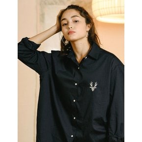 Logo shirt_ Navy