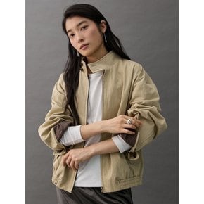 ROWAN CHECK JUMPER - BEIGE