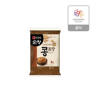 청정원 F)청정원 메주 콩된장 900g(비닐)[32113635]