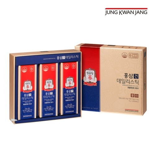 홍삼건 데일리스틱 (15g*30포) 선물세트 / 쇼핑백 포함 / 신속출고