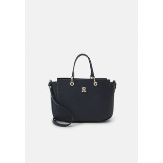 이스퀘어 4459640 Tommy Hilfiger EMBLEM SATCHEL - Handbag space blue