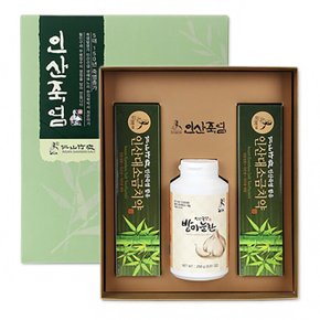 9회 자죽염사용 밭마늘환 250g +인산소금치약 160gX2개 선물세트
