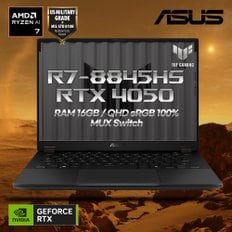 [공식] ASUS TUF Gaming A14 FA401UU-RG032 라이젠 R7-8845HS RTX4050 QHD