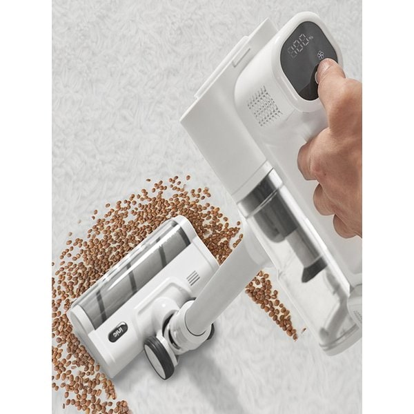 무선청소기 iv10 먼지비움 핸디레버 탑재