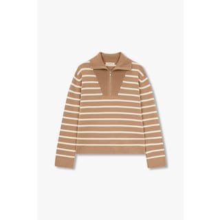 일라일 하프 집업 스트라이프 니트 IA14452030103