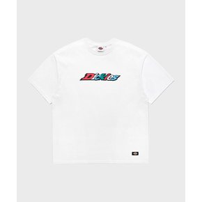 컬러 로고 티셔츠 White 반팔 반소매티셔츠 DK23SG008WH ERZ0JPSJ