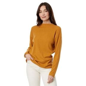 4198084 Mod-o-doc Textured Rib Long Sleeve Turtleneck Top