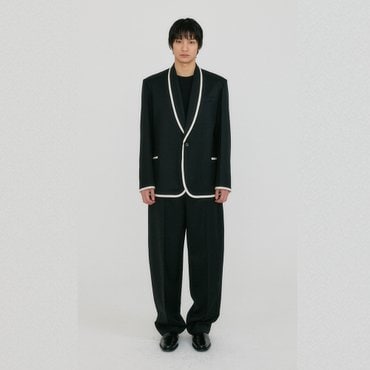 EENK ZETIN Tapered Volume Pants - Black