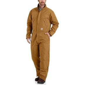 미국 칼하트 오버롤 멜빵바지 Carhartt mens Loose Fit Washed Duck ulated Coverall 1508334