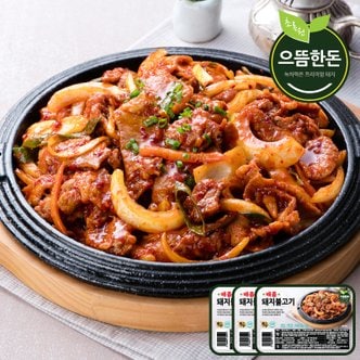 으뜸한돈 국내산 매콤 돼지불고기 400g X 3팩