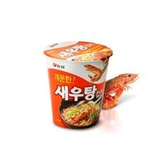  농심 새우탕 소컵 67g 6입 1박스