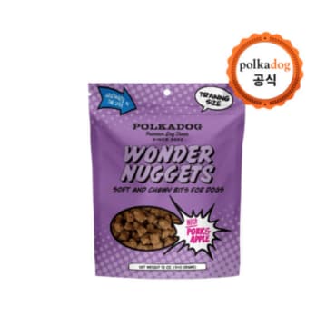 폴카독 베이커리 원더너겟 돼지간&사과 284g