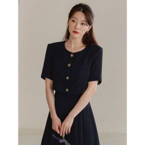 XXL까지  라벨하 트위드 자켓 하객룩 오피스룩 모임룩 격식룩 빅사이즈_P425421951