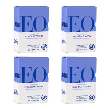  EO 데오드란트 티슈 6개입 4팩 Deodorant Wipes