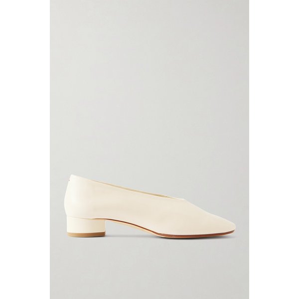 에이디 델리아 가죽 펌프스 크림 46376663163070420