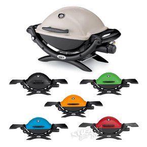 웨버 휴대용 테이블 프로판 가스 그릴 WEBER Q 1200 1-BURNER PORTABLE TABLETOP PROPANE GAS GRILL