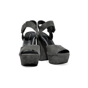 Lily suede platform sandals 그레이 14693524282955721