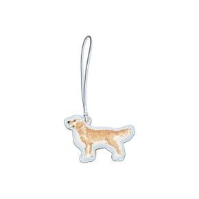 우먼 로렌 랄프로렌 엠브로이더드 Golden Retriever 참 - Alpine 블루 11465176