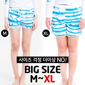 하와이블루 비치바지